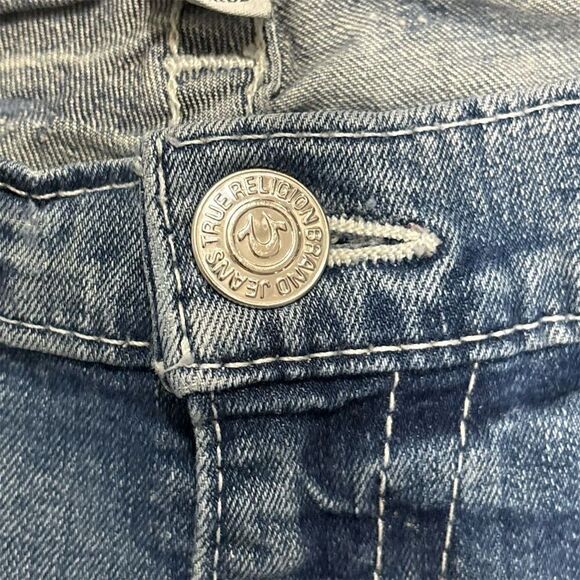 True Religion Women's Boyfriend‎ Jeans Size 28 Blue Medium Wash Denim - Picture 5 of 9